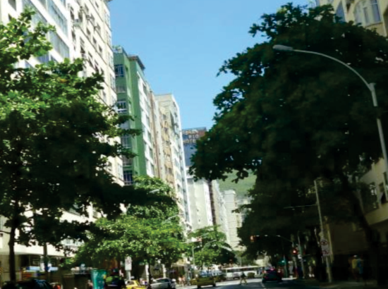 Proporção entre aluguel e taxa de condomínios dos bairros do Rio